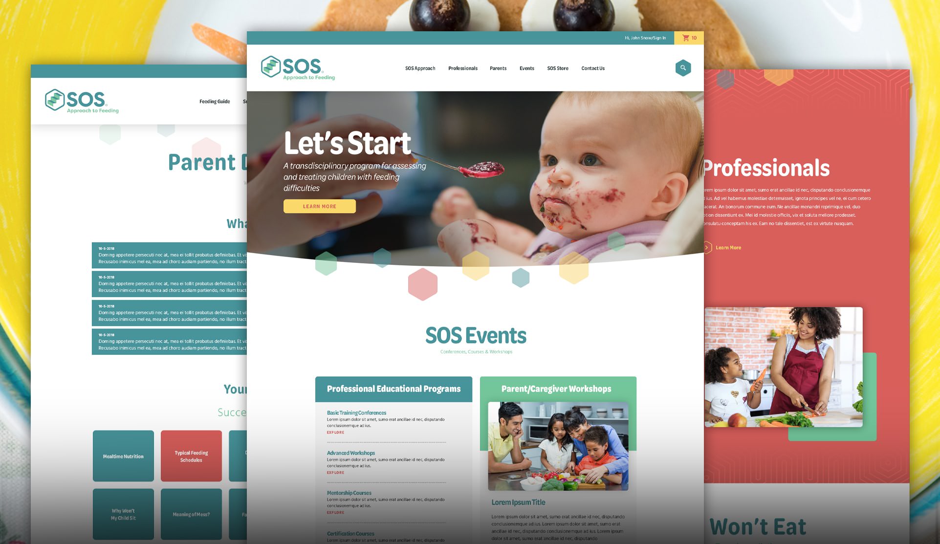 SOS Website Design and Development by Webolutions Digital Marketing Agency