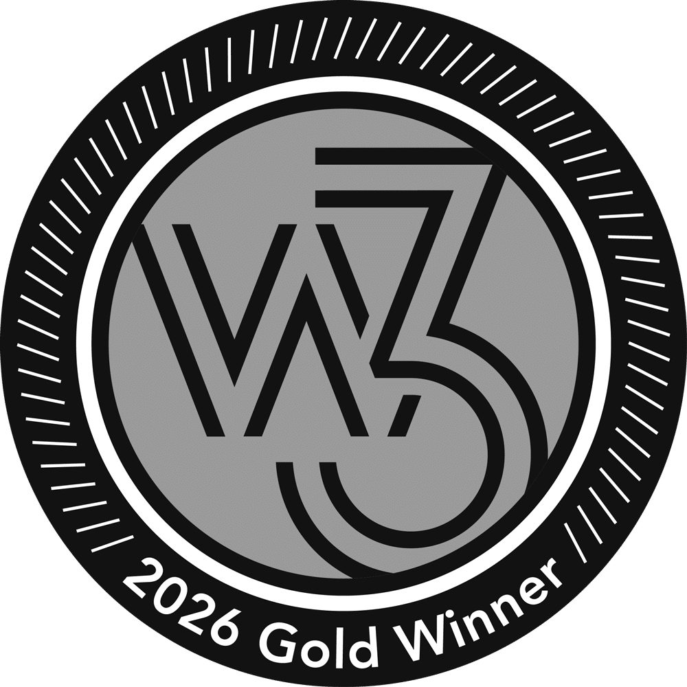 W3 Web Design Gold Winner