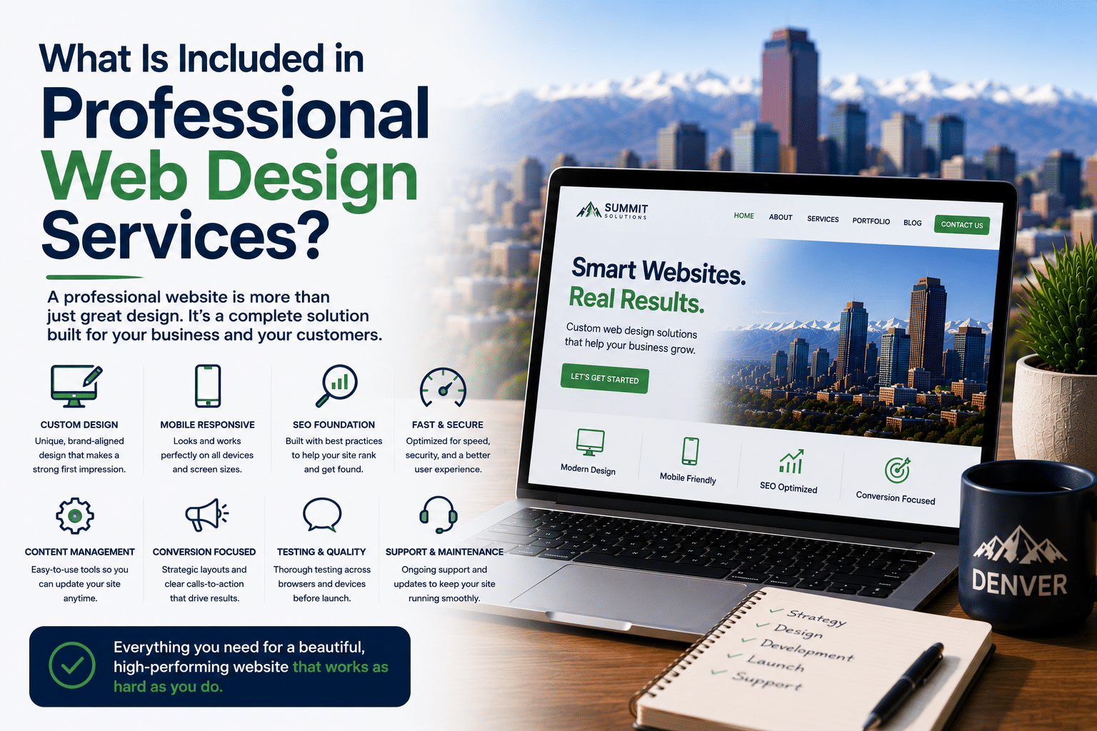What Is Included in Professional Web Design Services?