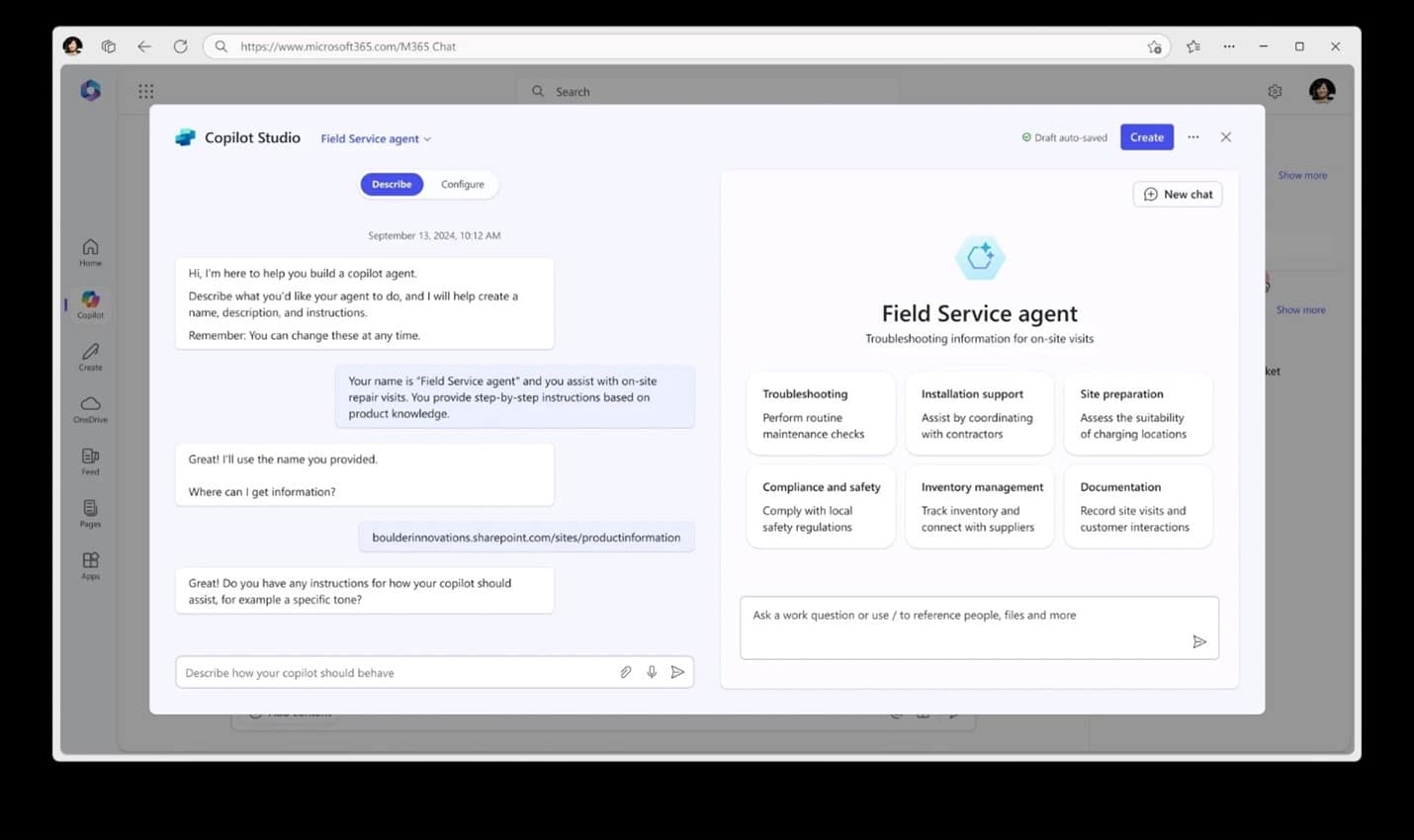 Microsoft CoPilot Agents AI marketing tool