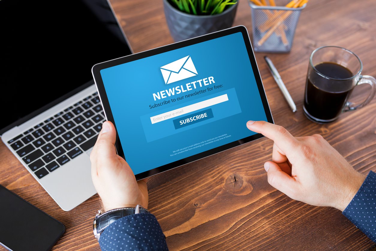 email newsletter CTA