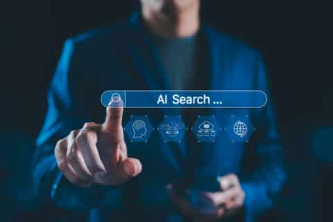 how AI search works