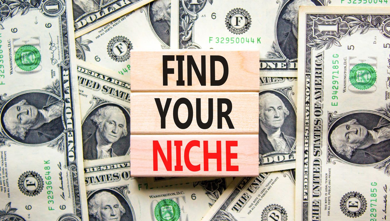 find your niche to become a market leader